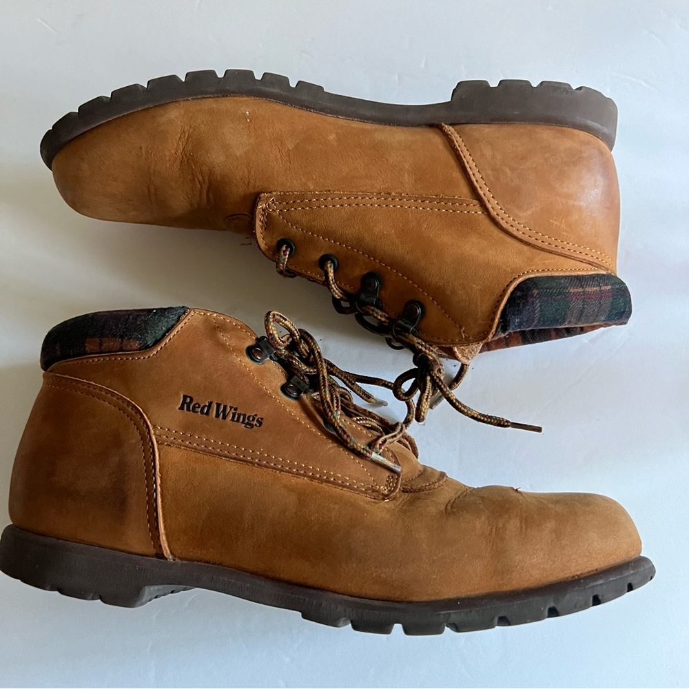 Red Wings Women’s Hiking Boots Brown Leather Lace Up Size 10